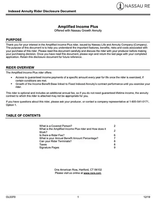 Amplified Income